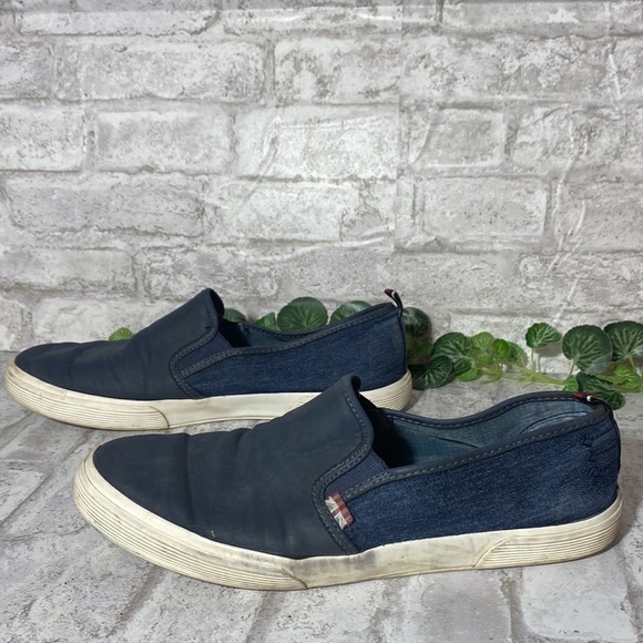 Ben Sherman Navy Denim Slip On Loafers Men’s 11 - Picture 4 of 13